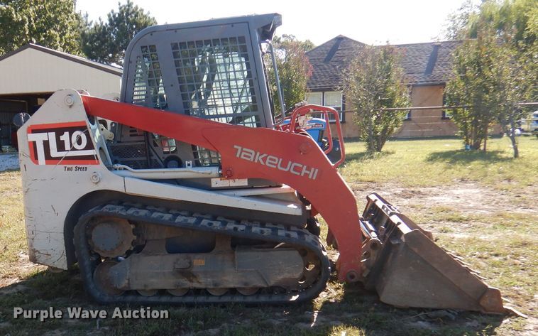 image for item DY9523 2016 Takeuchi TL10  tracked skid steer loader