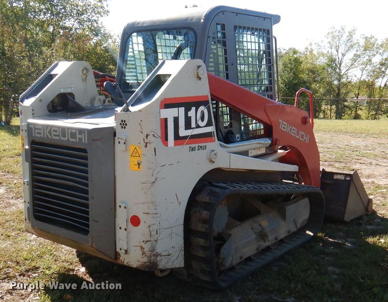 image for item DY9523 2016 Takeuchi TL10  tracked skid steer loader