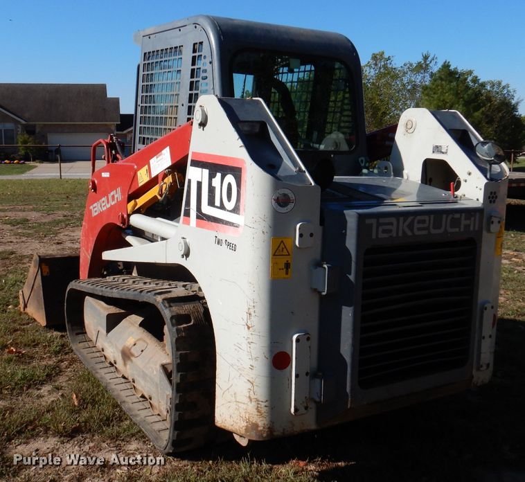 image for item DY9523 2016 Takeuchi TL10  tracked skid steer loader