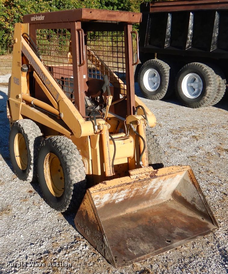 image for item DY9525 1997 Case 1818  skid steer loader