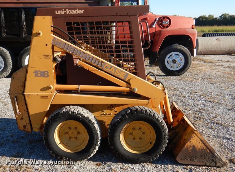 image for item DY9525 1997 Case 1818  skid steer loader