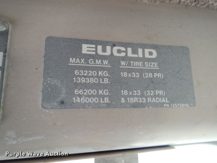 image for item DY9530 1993 Euclid R35  haul truck