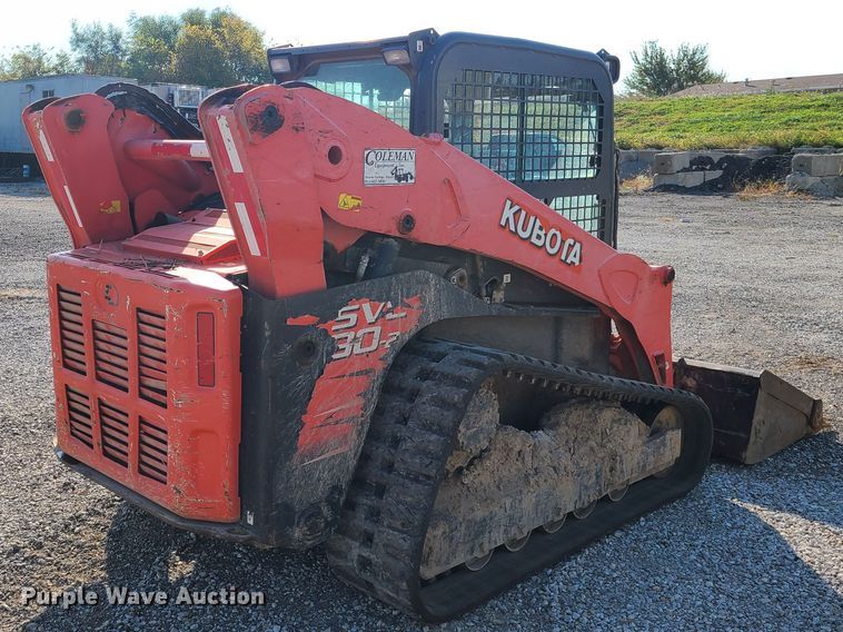 image for item DY9977 2014 Kubota SVL90-2  tracked skid steer loader