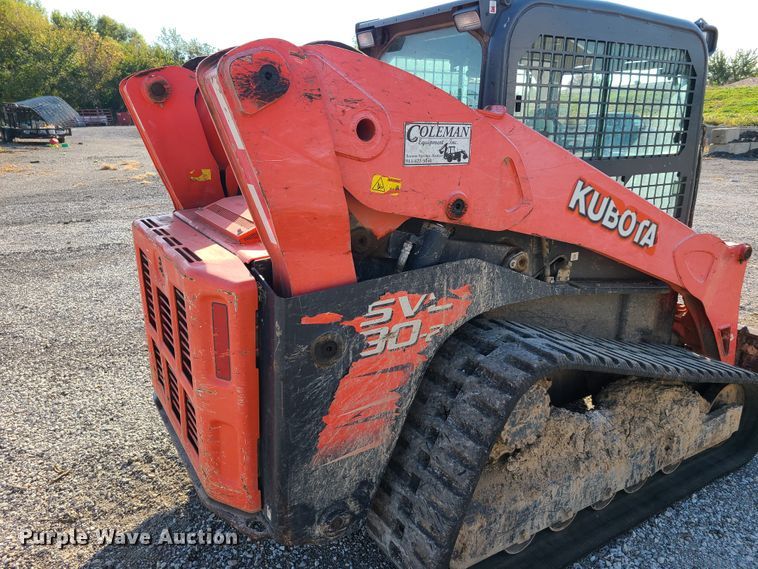image for item DY9977 2014 Kubota SVL90-2  tracked skid steer loader