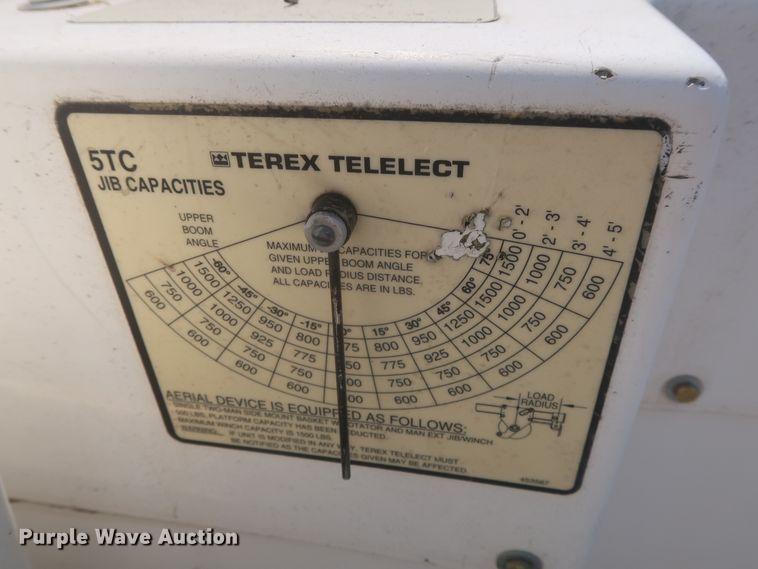 image for item EJ9771 2006 International 7300  bucket truck