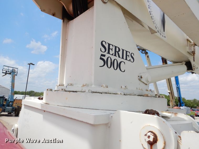 image for item EK9228 1996 International 4700  crane truck