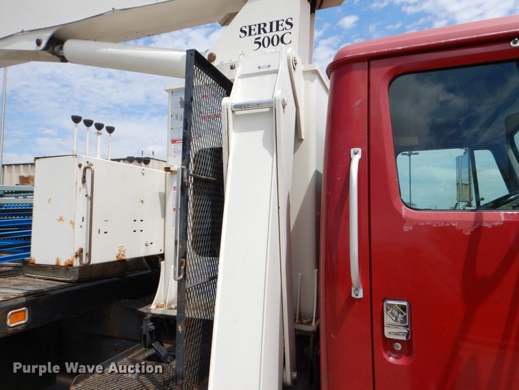 image for item EK9228 1996 International 4700  crane truck