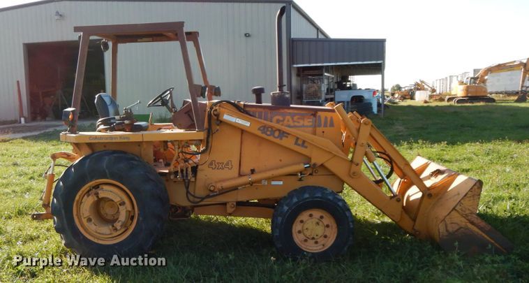 image for item FG9500 1993 Case 480F  industrial tractor