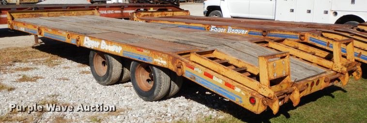 image for item FG9505 1999 Eager Beaver 10HDB equipment trailer