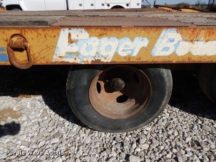 image for item FG9505 1999 Eager Beaver 10HDB equipment trailer