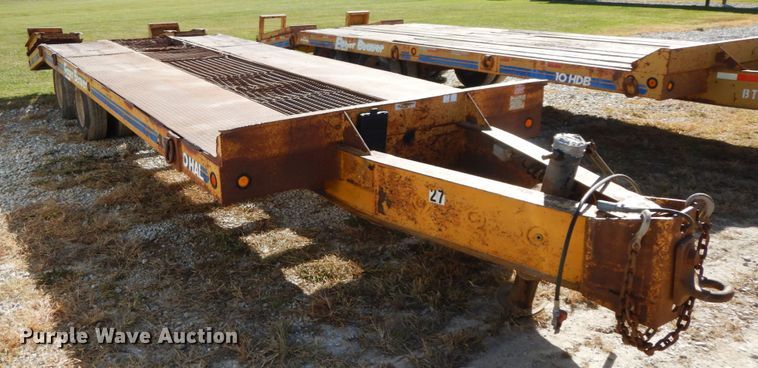 image for item FG9506 1992 Eager Beaver 20HAL equipment trailer