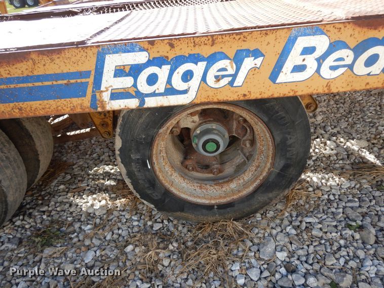 image for item FG9506 1992 Eager Beaver 20HAL equipment trailer