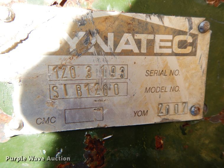 image for item FG9508 2007 Dynatec SIB1200 breaker