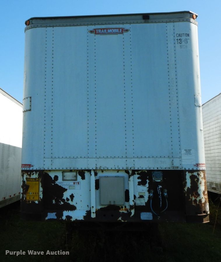 image for item FG9509 1987 Trailmobile 02BA-1EDL dry van trailer