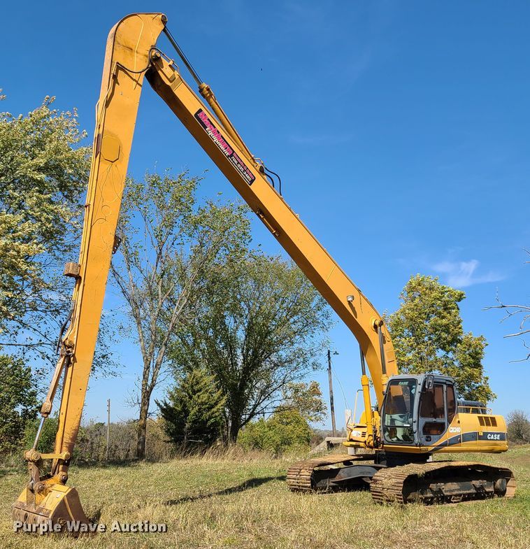 image for item GB9015 2005 Case CX240  long reach excavator