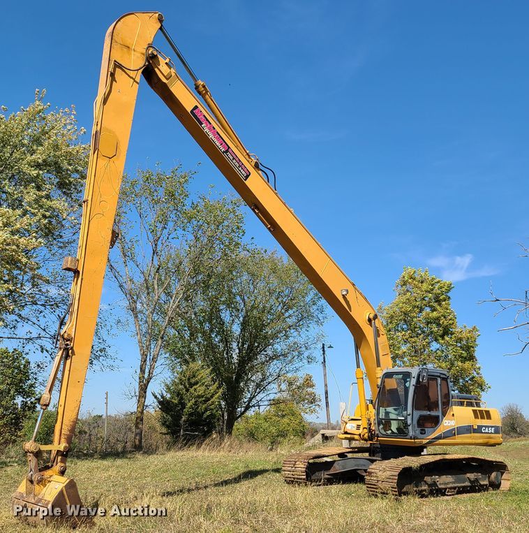 image for item GB9015 2005 Case CX240  long reach excavator