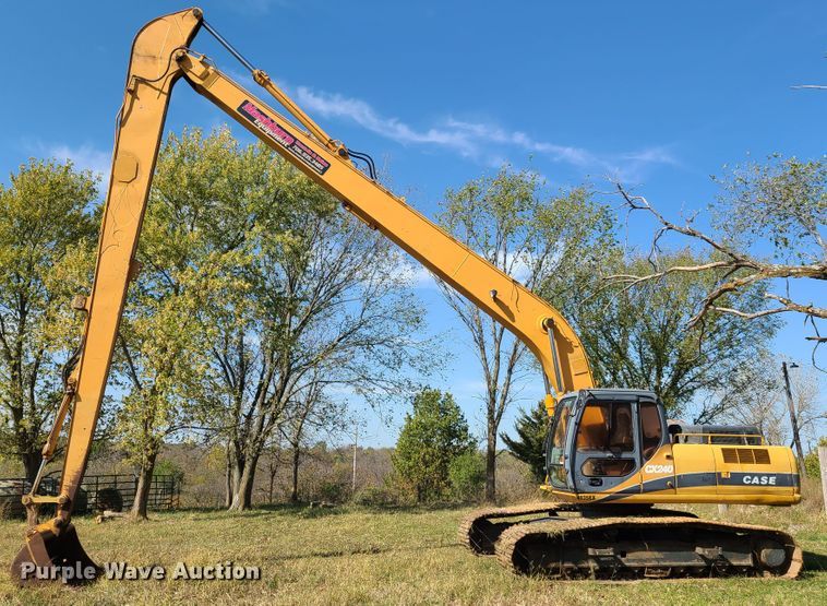 image for item GB9015 2005 Case CX240  long reach excavator