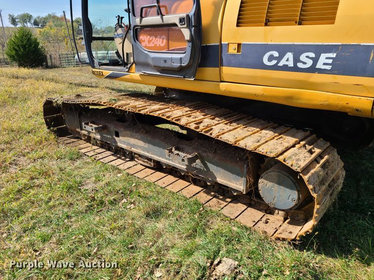 image for item GB9015 2005 Case CX240  long reach excavator