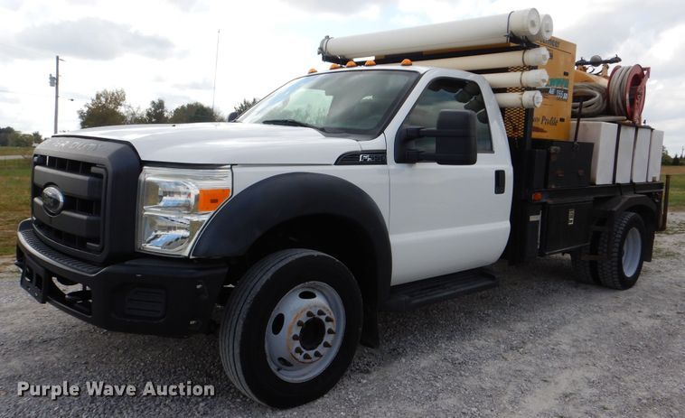 image for item GM9214 2012 Ford F550 Super Duty  vacuum truck