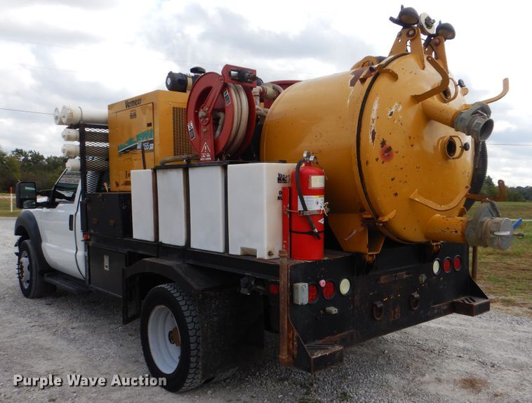 image for item GM9214 2012 Ford F550 Super Duty  vacuum truck