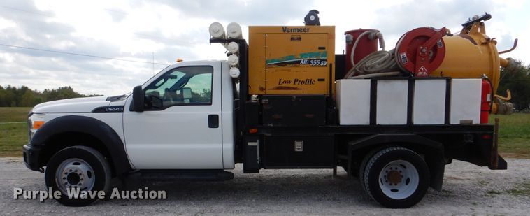 image for item GM9214 2012 Ford F550 Super Duty  vacuum truck
