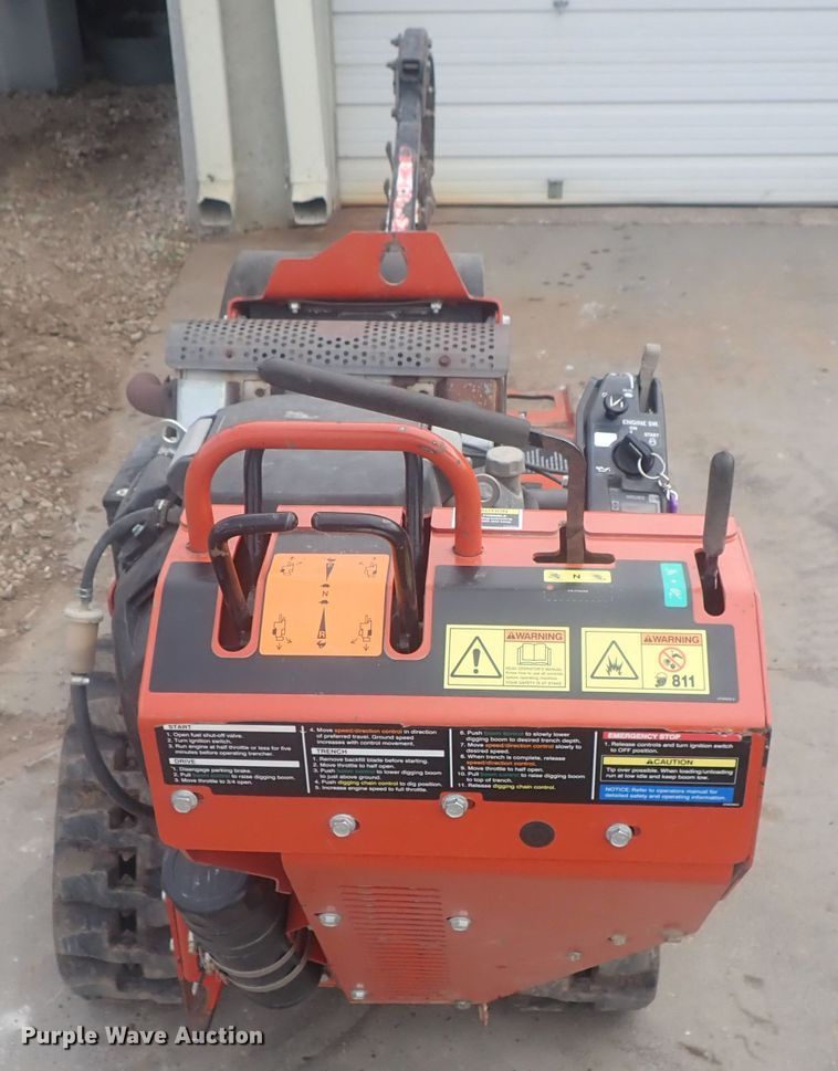 image for item GN9115 2014 Ditch Witch RT24  trencher