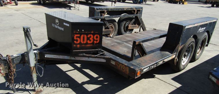 image for item GQ9173 2012 Air Tow T14-12 equipment trailer