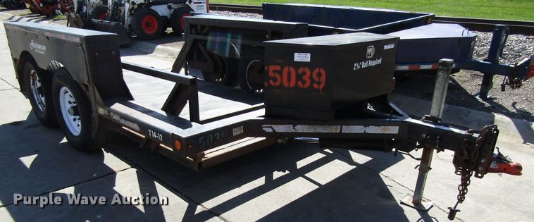 image for item GQ9173 2012 Air Tow T14-12 equipment trailer
