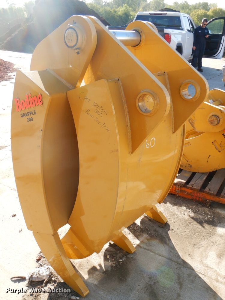 image for item GQ9793 Bodine Grapple 200 excavator grapple