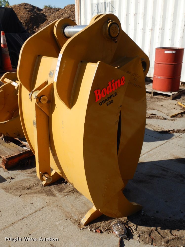 image for item GQ9793 Bodine Grapple 200 excavator grapple