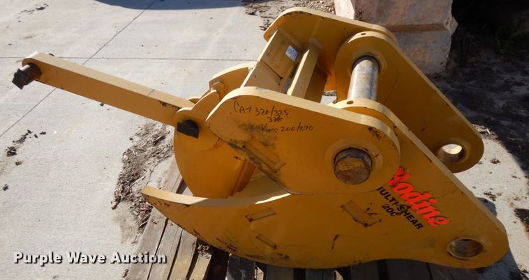 image for item GQ9794 Bodine Multi Shear 200 excavator shear