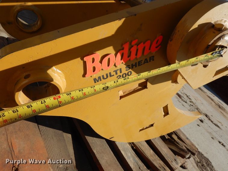 image for item GQ9794 Bodine Multi Shear 200 excavator shear