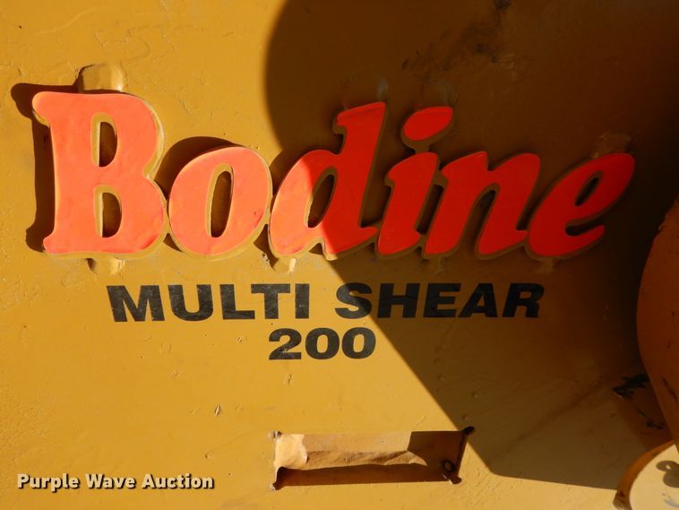 image for item GQ9794 Bodine Multi Shear 200 excavator shear