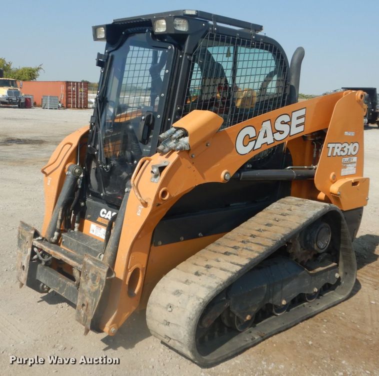 image for item GR9949 2016 Case TR310  tracked skid steer loader