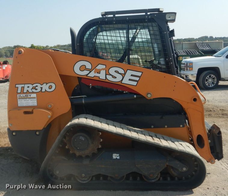 image for item GR9949 2016 Case TR310  tracked skid steer loader