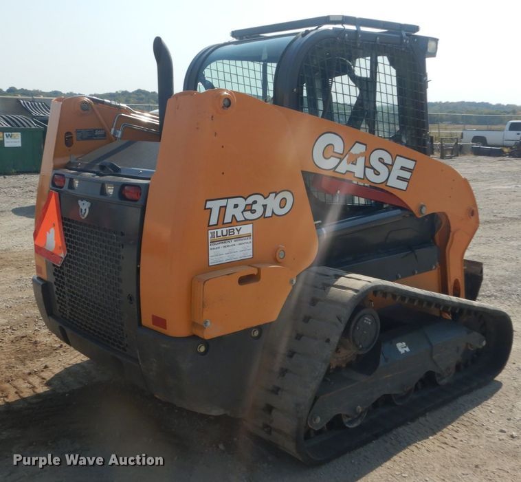 image for item GR9949 2016 Case TR310  tracked skid steer loader