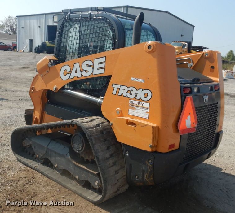 image for item GR9949 2016 Case TR310  tracked skid steer loader