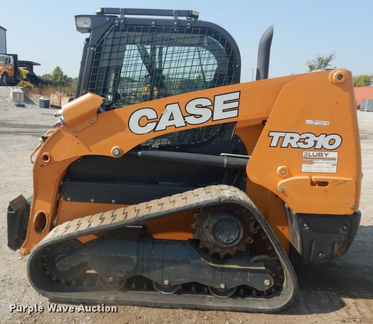 image for item GR9949 2016 Case TR310  tracked skid steer loader