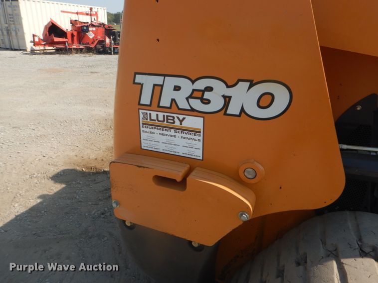 image for item GR9949 2016 Case TR310  tracked skid steer loader