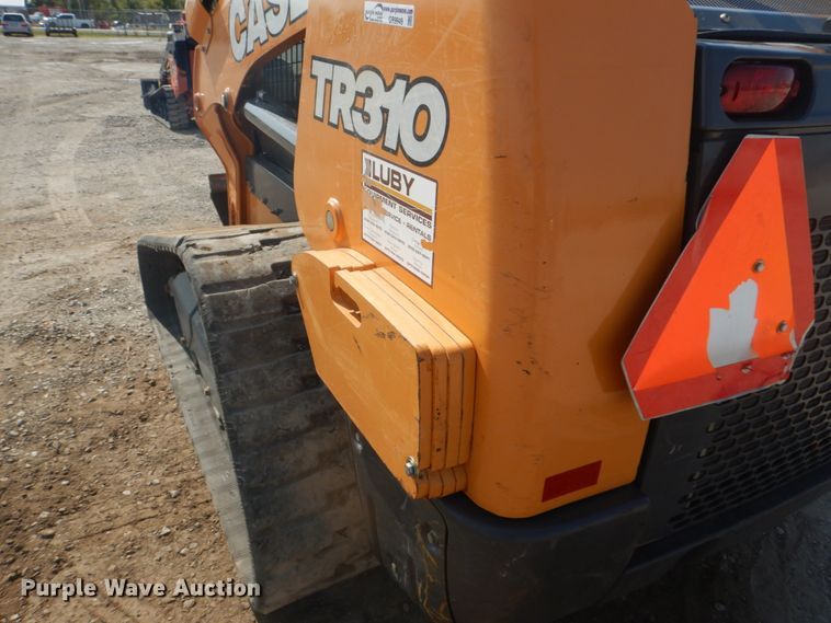 image for item GR9949 2016 Case TR310  tracked skid steer loader