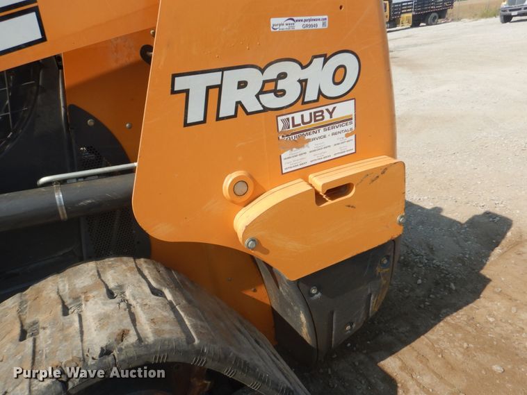 image for item GR9949 2016 Case TR310  tracked skid steer loader