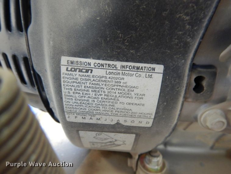 image for item HD9382 Loncin plate compactor