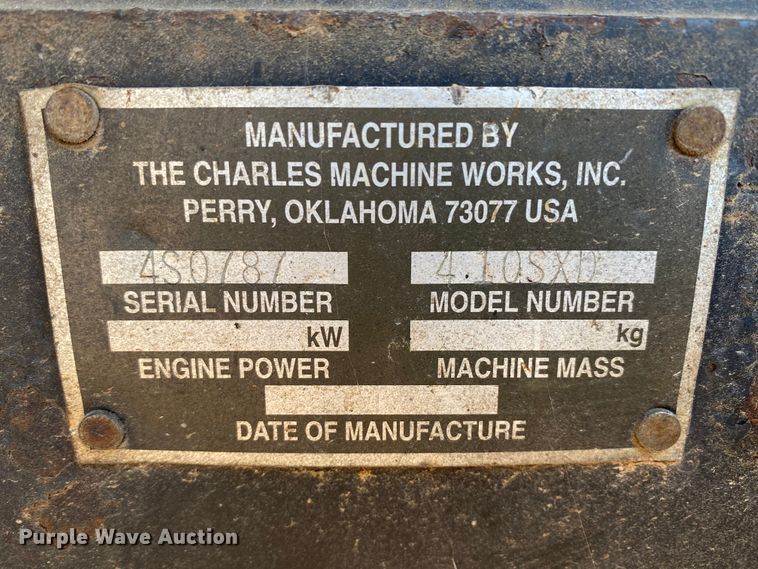 image for item HE9818 1999 Ditch Witch 410SXD  trencher