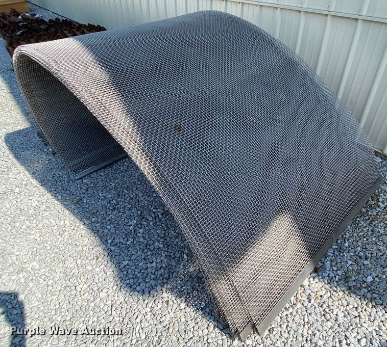 image for item HE9862 (6) 3/8" stainless steel trommel screens