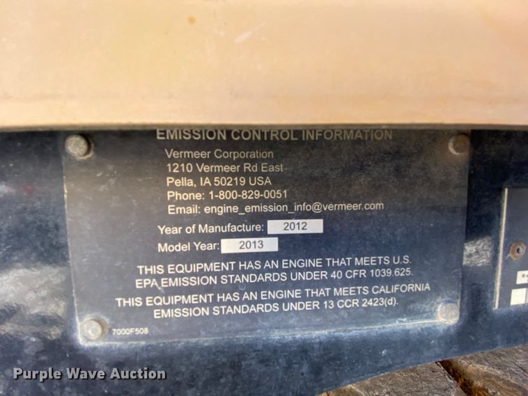 image for item HE9872 2013 Vermeer D36X50DR  Series II directional boring unit