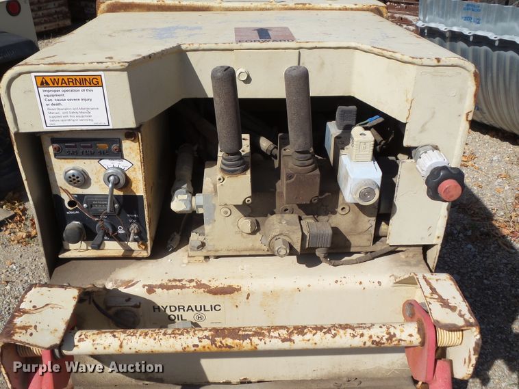 image for item HF9673 Ingersoll Rand FX130  trench compactor