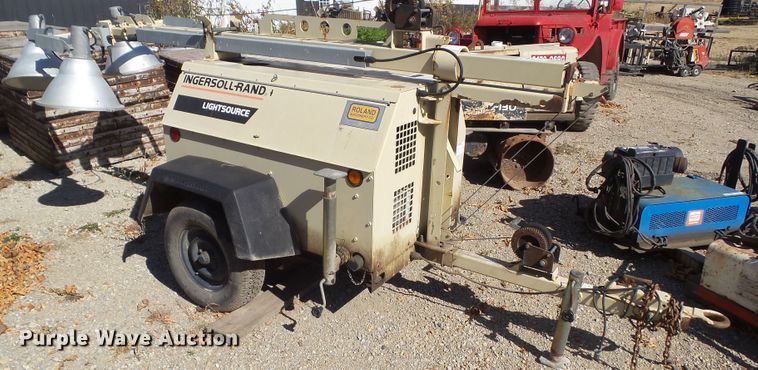 image for item HF9674 Ingersoll Rand Light Source  light plant