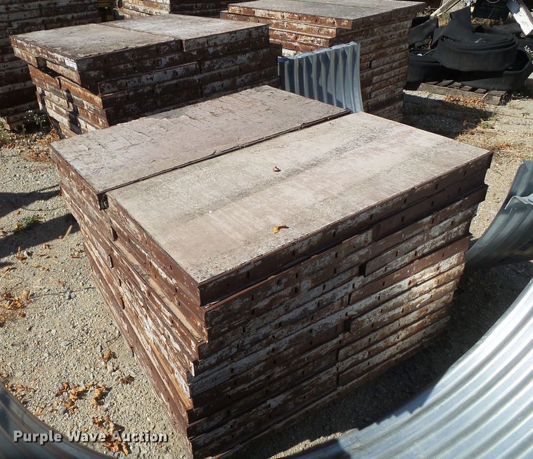 image for item HF9676 Approximately 5 pallets of concrete forms