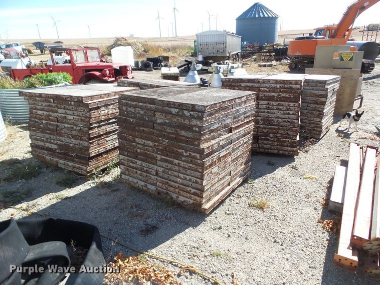 image for item HF9676 Approximately 5 pallets of concrete forms