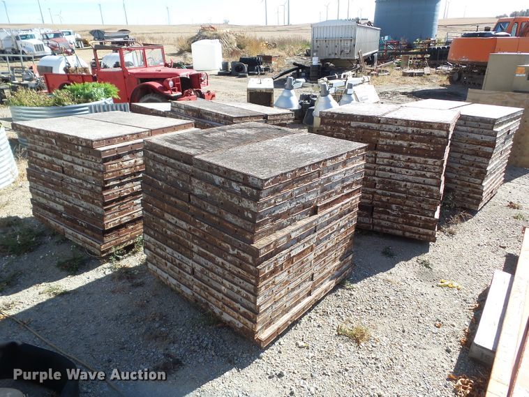 image for item HF9676 Approximately 5 pallets of concrete forms